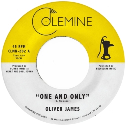 COLEMINE Oliver James - One And Only (Opaque Yellow) - (Colored Vinyl, Yellow) - [Vinyl]