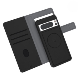 LBT Refurbished (Good) Switch Leather Wallet Case for Pixel 8 Pro - Sw-Gpx801 In Black