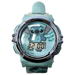 MEHIAZ Kids Disney Lilo And Stitch Digital Lcd Quartz Childrens Wrist Watch In Blue