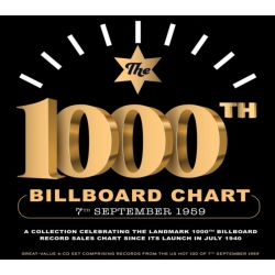 ACROBAT Various Artists - 1000Th Billboard Chart 7Th September 1959 (Various Artists) - [CD]