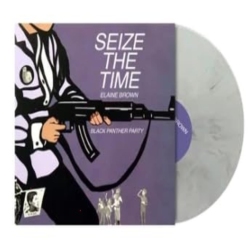 VAULT Elaine - Seize The Time - Black Panther Party - (Indie Exclusive, Colored Vinyl, White) - [Vinyl] In Brown