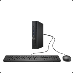 DELL Refurbished (Excellent) Optiplex 3060 Tiny/mini/micro Desktop ( I7-8700T / 16GB / 256GB / Windows 10) Comes With Keyboard And Mouse