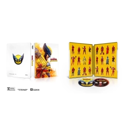 DISNEY Deadpool & Wolverine - [Steelbook] [4K Ultra HD + Blu-Ray] Wolverine Cover Variant