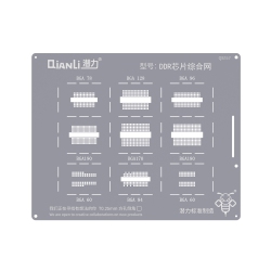 ESOURCE PARTS High-Quality Qianli Bumblebee Stencil Qs157 for Ddr Chip Integrated Networks