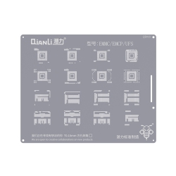 ESOURCE PARTS High-Quality Qianli Bumblebee Stencil Qs163 for Emmc/emcp/ufs - Perfect Replacement Tool