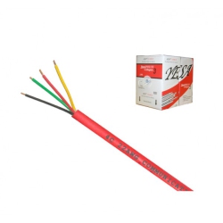 AVGEAR Alarm Wire, 22Awg 4 Conductor Quad Alarm Cable (1000 Feet)