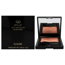 GA-DE Idyllic Soft Satin Blush Powder - 26 Honey Bronze By for Women - 0.28 OZ Blush