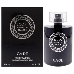 GA-DE Icon Vanilla By for Women - 3.4 OZ Edp Spray In Black