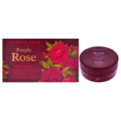 LERBOLARIO Hand Balm - Rose By for Women - 2.5 OZ Balm In Purple