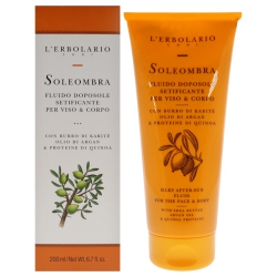 LERBOLARIO Soleombra Silky After-Sun Fluid By for Unisex - 6.7 OZ Fluid