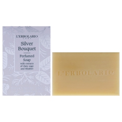 LERBOLARIO Perfumed Soap - Bouquet By for Unisex - 3.5 OZ Soap In Silver