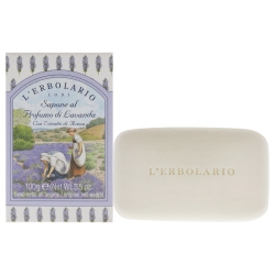 LERBOLARIO Lavender Perfumed Soap By for Unisex - 3.5 OZ Soap