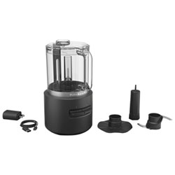 KitchenAid Go Cordless Food Chopper - 5 Cup - Black Matte