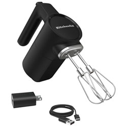 KitchenAid Go Hand Mixer (No Battery) - Black Matte
