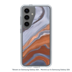 OTTERBOX Symmetry Clear Galaxy S25 Fitted Hard Shell Case - Clear/blue (High Desert Agate)