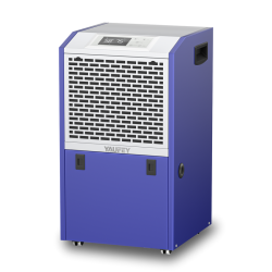 YAUFEY 155-Pint Large Smart Commercial Dehumidifier for Spaces Up to 7, 500 Sq. Ft. With Water Tank And Reusable Air Filter In Blue