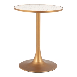 RUG BRANCH Bite Bistro Table Beige & In Gold