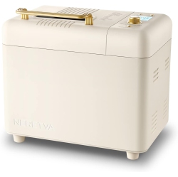 NERETVA Bread Maker, 2.2Lb 15-In-1 Bread Machine, Automatic Breadmaker Machine \w Auto Nut Dispenser & Nonstick Ceramic Pan, Bread Makers Machine