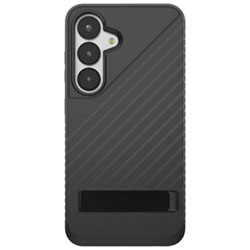 Étui Rigide Ajusté Avec Béquille De Zagg Denali Pour Galaxy S25 - Noir