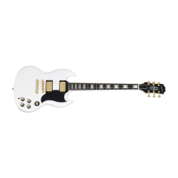 EPIPHONE Sg Custom Electric Guitar With Gigbag - Alpine In White