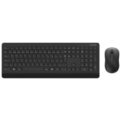 Ensemble Avec Clavier Et Souris Optique Sans Fil Desktop 900 Designed By Microsoft D'incase - Anglais