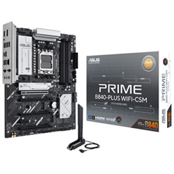 ASUS Prime B840-Plus Wi-Fi 6E ATX AM5 DDR5 Motherboard for AMD Ryzen 9000 & 8000 & 7000 Series CPUs