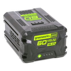 GREENWORKS Pro Replacement 60V Max 5.0Ah Lithium-Ion Extended Run Rechargeable Battery