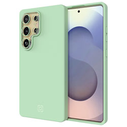 Incipio Sensor Silicone Fitted Soft Shell Case with Lens Protector for Galaxy S25 Ultra - Sage