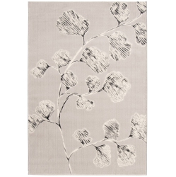 ALFRESCO DECOR Prima Polypropylene Rug 5'3" X 7'7" In Ivory