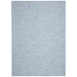 ALFRESCO DECOR Veranda Diamond Polypropylene Rug 6'7" X 9'6" In Blue