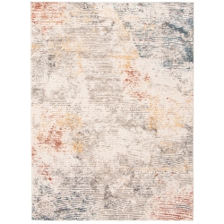ALFRESCO DECOR Florence Dark Rug 8'0" X 10'0" In Grey
