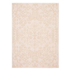ALFRESCO DECOR Umbra Taupe Polypropylene Rug 2'6" X 12'0