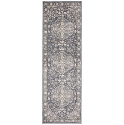 ALFRESCO DECOR Oregon Tabriz Grey/cream Polypropylene Rug 5'3" X 7'3