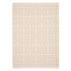 ALFRESCO DECOR Hampshire Taupe Polypropylene Rug 2'6" X 12'0