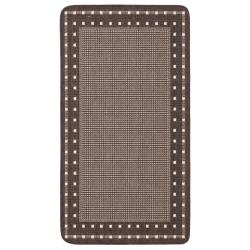 ALFRESCO DECOR Nadia Chocolate Polypropylene Rug 2'2" X 3'11