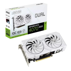 ASUS Dual Geforce Rtx 4070 Super Evo Oc 12GB Gddr6X Edition Dual-Rtx4070S-O12G-Evo- In White