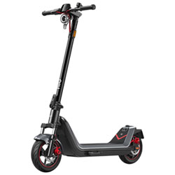 NIU KQi300X Electric Scooter (Up to 1000 W Motor / Up to 60km Range / 32 km/h Top Speed / 48V Battery) - Space Grey