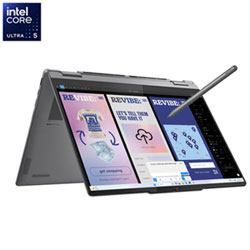 Lenovo Yoga 7 14" Touchscreen 2-in-1 Copilot+ PC Laptop - Seashell (AMD Ryzen AI 5 340/16GB RAM/512GB SSD/Windows 11)