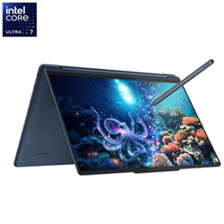 Lenovo Yoga 9i 14" Touchscreen 2-in-1 Copilot+ PC Laptop - Cosmic Blue (Intel Core Ultra 7 258V/32GB RAM/1TB SSD/Win11)