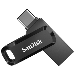 SANDISK Refurbished (Good) Ultra Dual 128GB USB Type-C/type-A Flash Drive