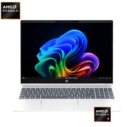 HP OmniBook Ultra 16" OLED Copilot+ PC Laptop - Glacier Silver (Ryzen Ai 7 350/32GB RAM/1TB SSD)