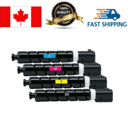 EGALAXY Canon Gpr-58 Toner Cartridge Combo Bk/c/m/y (Gpr58 2182C003Aa 2183C003Aa 2184C003Aa 2185C003Aa), Compatible