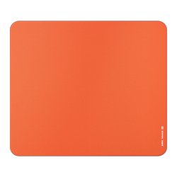PULSAR GAMING GEARS Paraglide Xl Mouse Pad, 19.3"x16.5", Non-Slip Ruber Base, Micro-Knit Stitch, Medium Speed In Orange