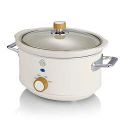 SWAN Nordic 3.5L Slow Cooker - In White