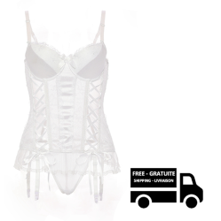 STIMULA LIFESTYLE Lingerie - Sexy Women's Lingerie Boudoir Nightgown Garter Belt Sleepwear Great Valentine Gift S/m In Multicolor