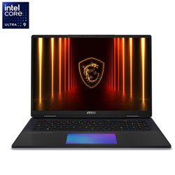 MSI Titan 18 HX 18" Gaming Laptop - Core Black (Intel Core Ultra9-285HX/64GB RAM/4TB (2x2TB) SSD/RTX 5080)