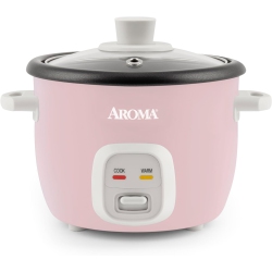 AROMA HOUSEWARES 4-Cups (Cooked) / 1Qt. Rice & Grain Cooker (Arc-302Ngp) In Pink