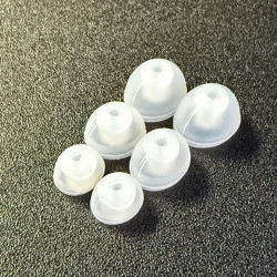 KLIPSCH Oval Fit Replacement S, M, L Clear Ear Tips Gels for In-Ear Headphones