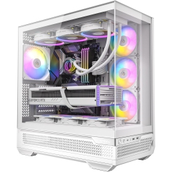 ANTEC C7 Argb White, Rtx 40 Gpu Support, 4 X 120MM Argb Pwm Fans Included