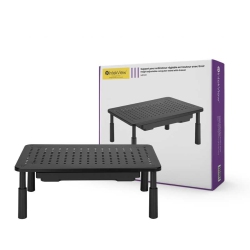 NU-TONE Height Adjustable Computer Stand With Drawer- (Mr100)